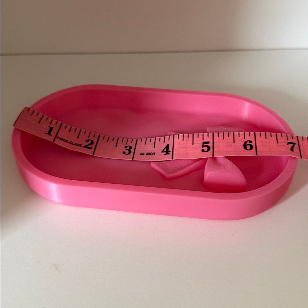 Pink Ribbon Jewelry Tray - Picture 4 of 6